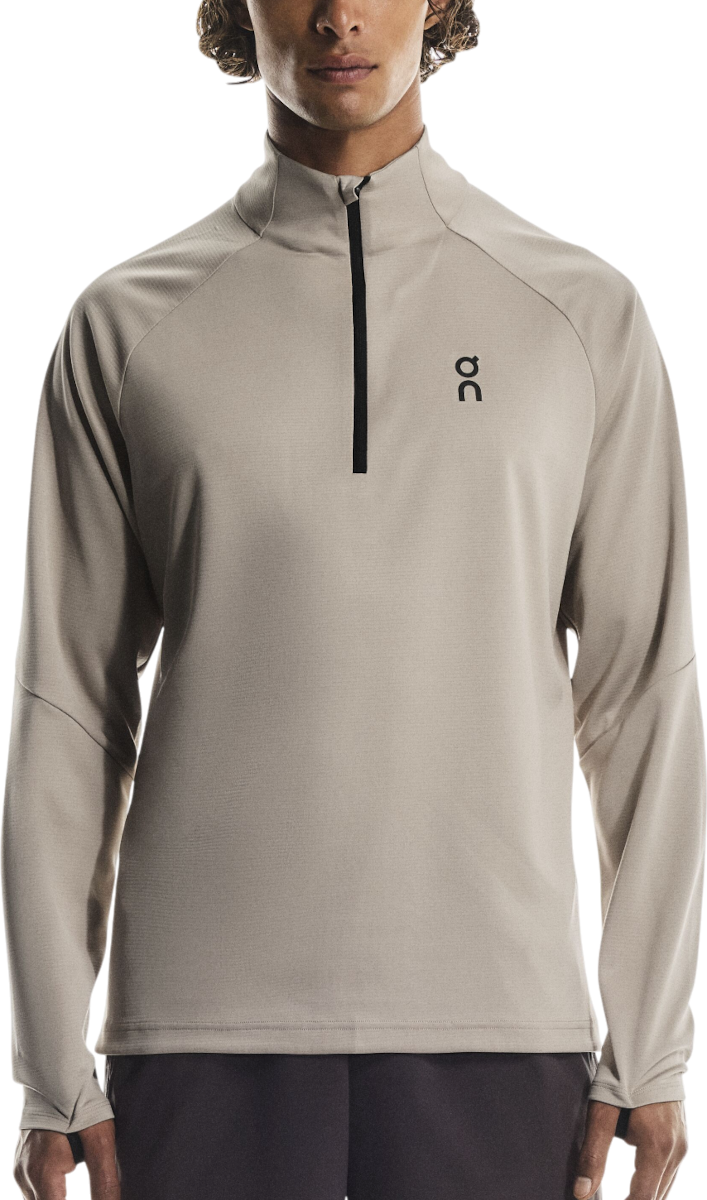 Košeľa On Running Climate Long-Sleeve Half-Zip Shirt Béžová | 1me10600603, 0