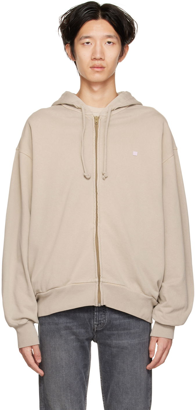 Mikina Acne Studios Faded Hoodie Béžová | CI0111-, 0