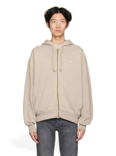 Mikina Acne Studios Faded Hoodie Béžová | CI0111-