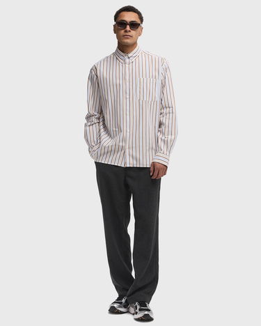 Košeľa A.P.C. Mateo Logo Striped Shirt Béžová | COHEI-H12599-BAI, 1