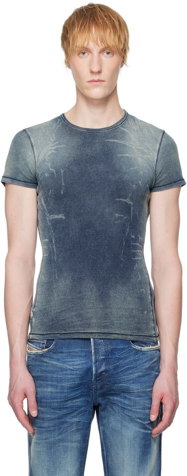 Tričko Diesel Diesel T-Hans Slim Fit T-Shirt Modrá | A17994-0HJBE-01, 0