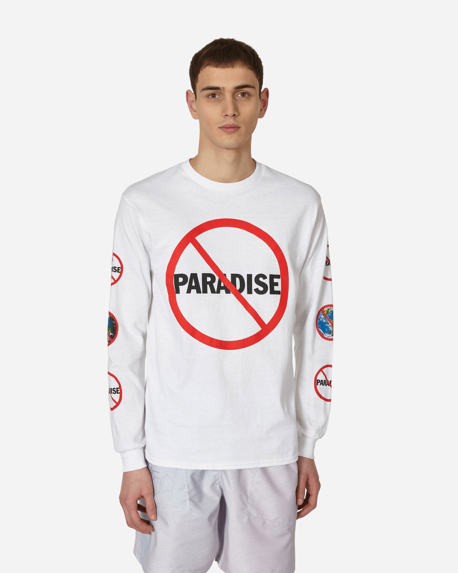Tričko PARADIS3 Cali DeWitt T-Shirt Biela | PACALILONGTEE 001, 0