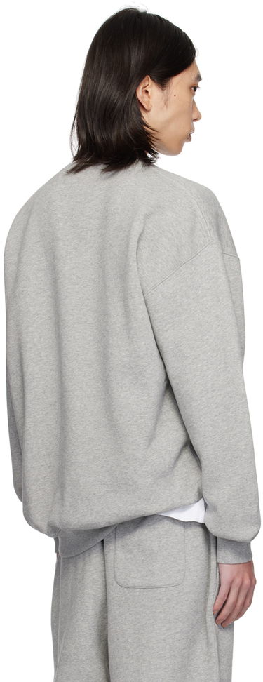 Mikina VETEMENTS Embroidered Logo Sweatshirt Šedá | VL22CW100G, 2