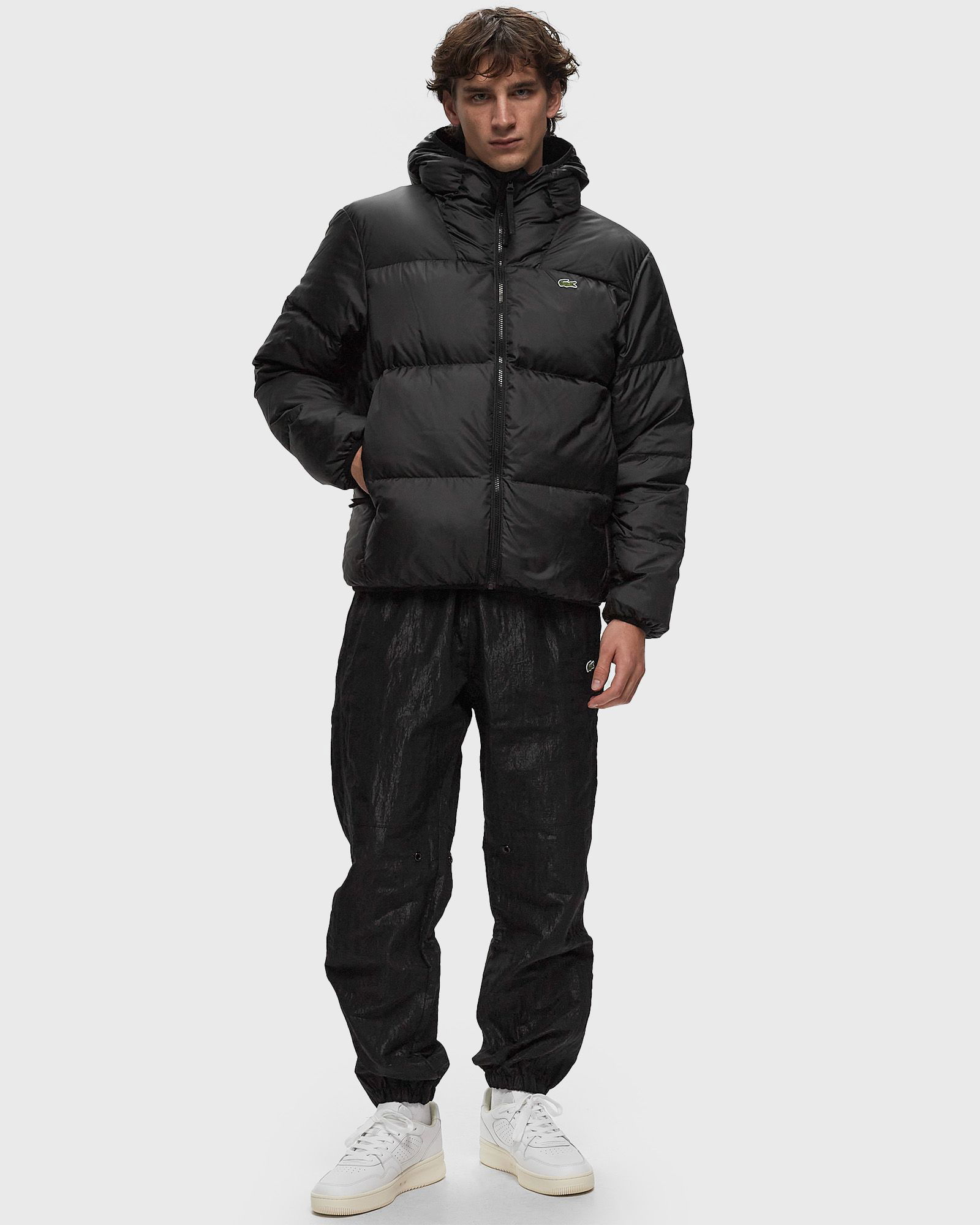 Water Repellent Hooded Puffed