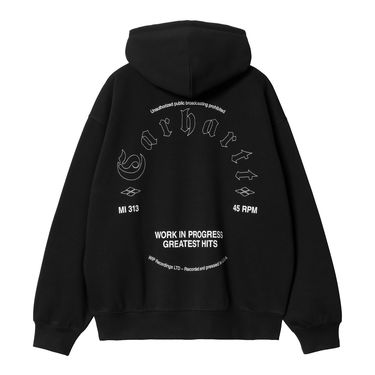 Mikina Carhartt WIP Hooded Greatest Hits Sweatshirt Čierna | I034416_9, 1