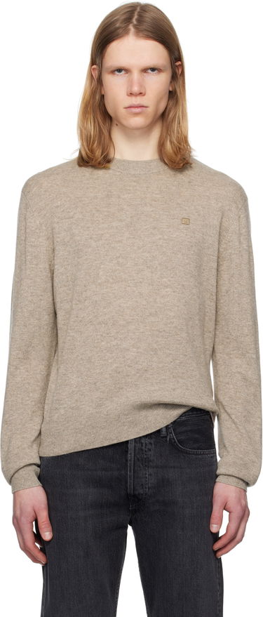 Sveter Acne Studios Acne Studios Yak Wool Sweater Béžová | C60101-, 0