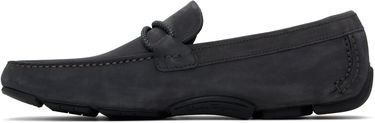 Tenisky a topánky FERRAGAMO Salvatore Ferragamo Gancini Driver Loafers Šedá | 778848, 2