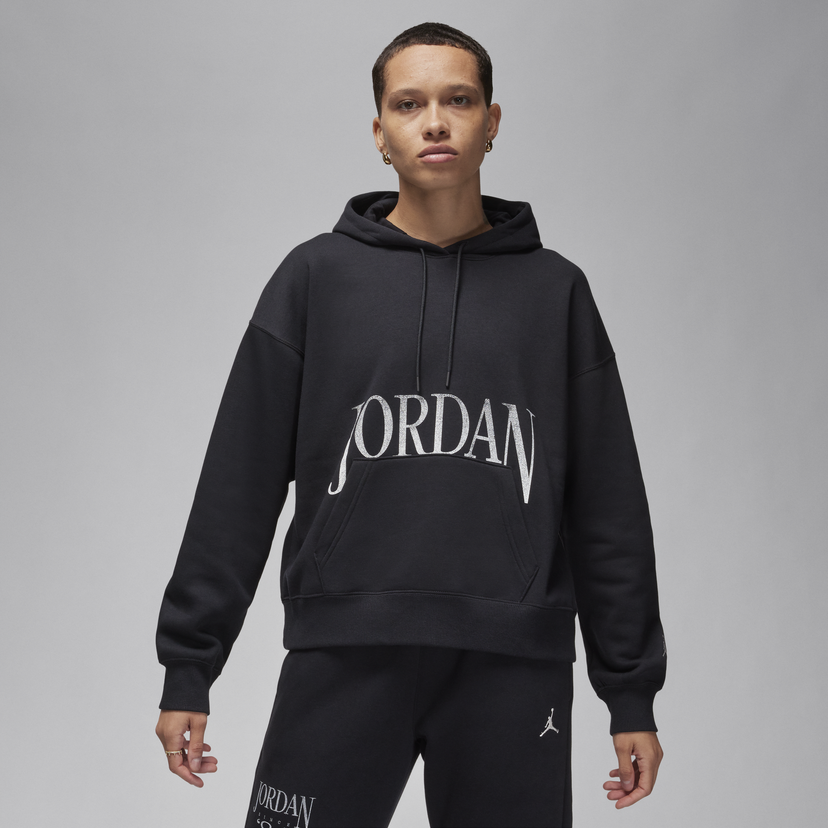 Mikina Jordan Brooklyn Fleece Hoodie Čierna | FN5434-010