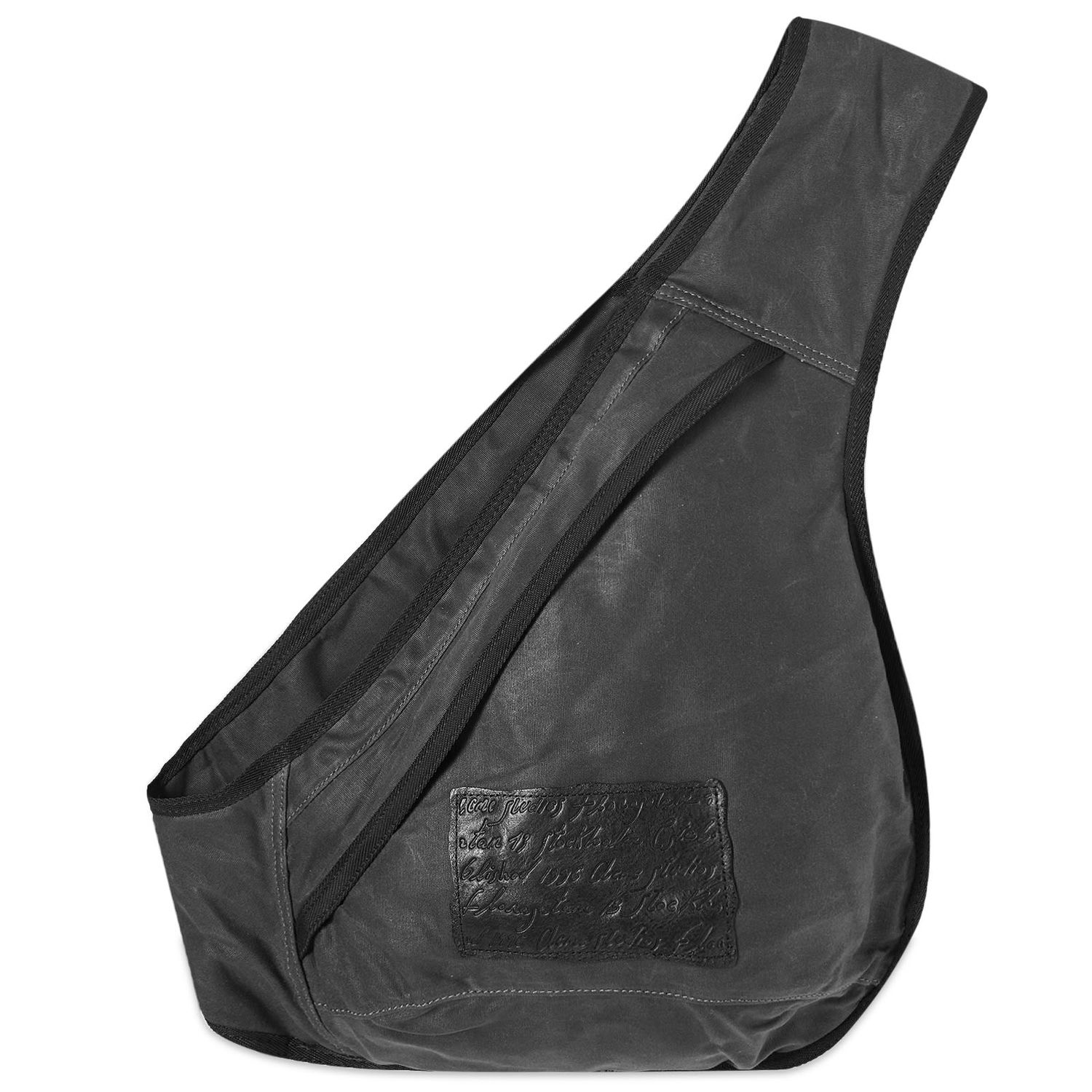 Taška cez rameno Acne Studios Andemer Wax Sling Bag Šedá | C10182-AMA, 0