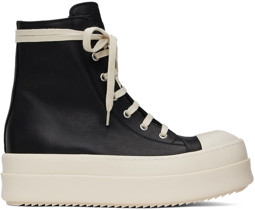 Tenisky a topánky Rick Owens Mega Bumper "Black" Čierna | RU01D3859 LOO, 0