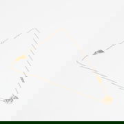 Life In 4G Universal Crystal Embellished Logo Pendant Necklace