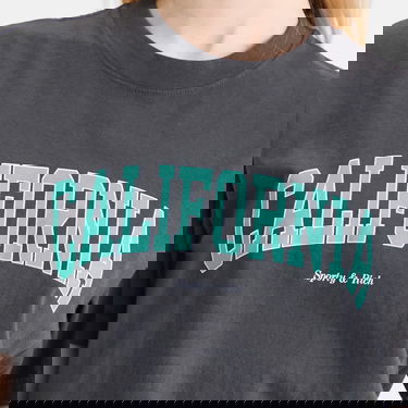 Tričko Sporty & Rich Sporty & Rich California T-Shirt Šedá | TO043514501BA02-BLK, 4