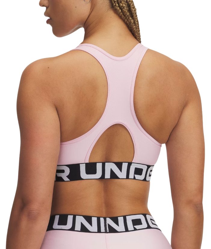 Podprsenka Under Armour Under Armour UA HG Mid Branded Sports Bra Ružová | 1383544-647, 1