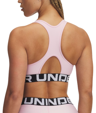 Podprsenka Under Armour Under Armour UA HG Mid Branded Sports Bra Ružová | 1383544-647, 1