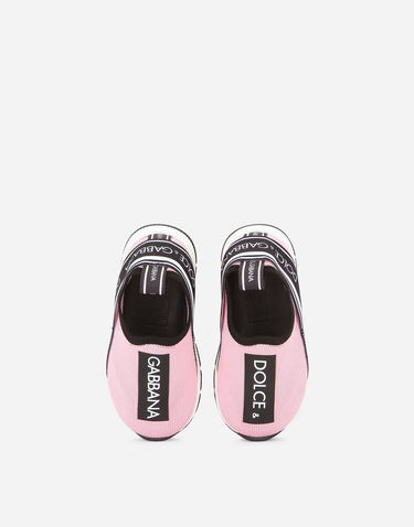 Tenisky a topánky Dolce & Gabbana Sorrento Slip-on With Logo Tape Ružová | DN0105AH6778B405, 3