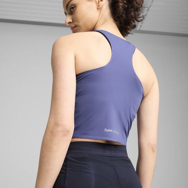 Tielko Puma PUMA x SAYSKY Women's Running Crop Top Fialová | 526839_46, 2