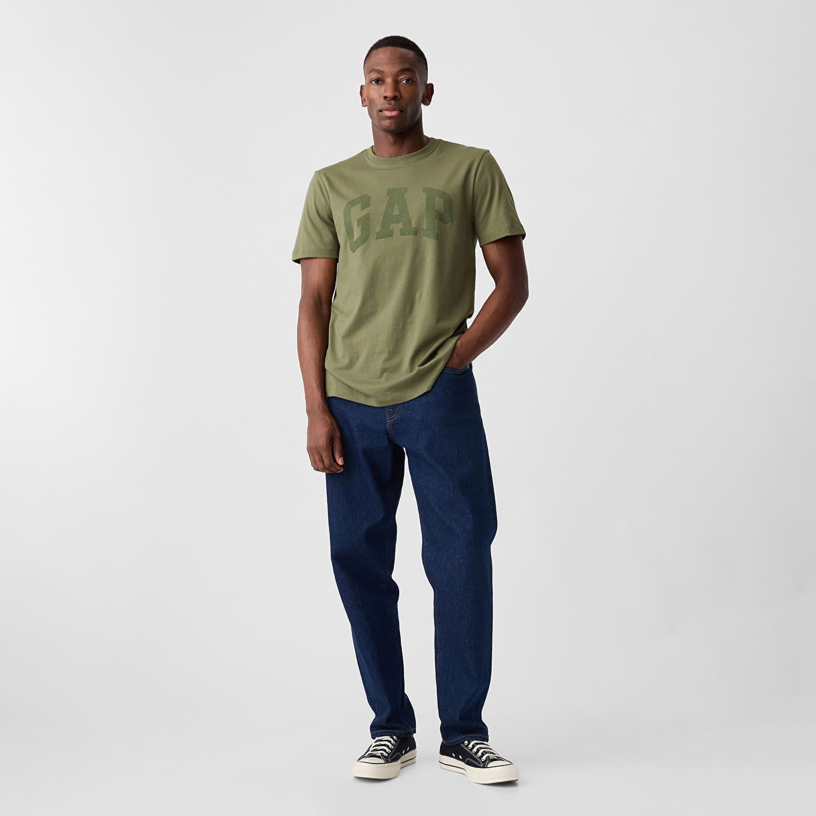 T-shirt Logo Tee Walden Green XS