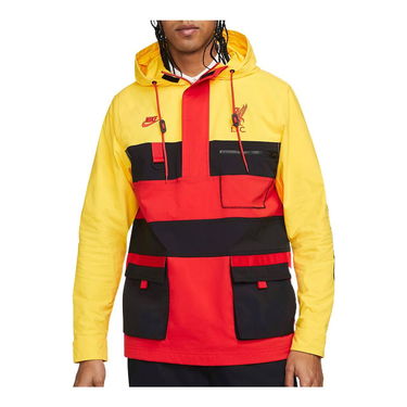Vetrovka Nike Liverpool FC Men's Woven Anorak Jacket Žltá | DD9714-703, 0