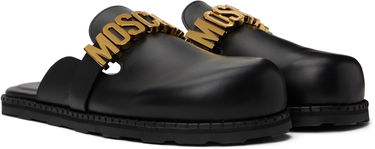 Oblečenie Moschino Moschino Leather Mule Loafers Čierna | 251 MB10162G0M GA0 000, 3