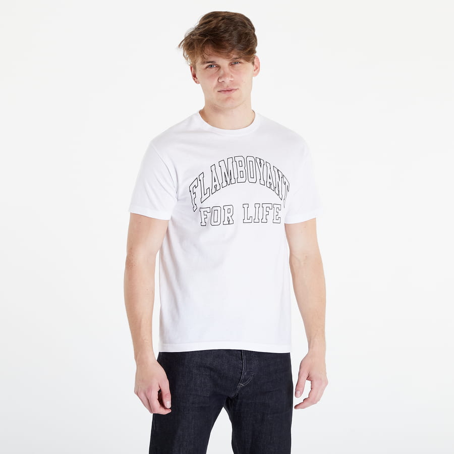 Tričko Pleasures Flamboy And T-shirt Biela | P22F066 white, 0