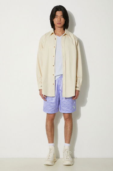 Šortky adidas Originals adidas Originals Mono Satin Shorts Fialová | IS2935, 1