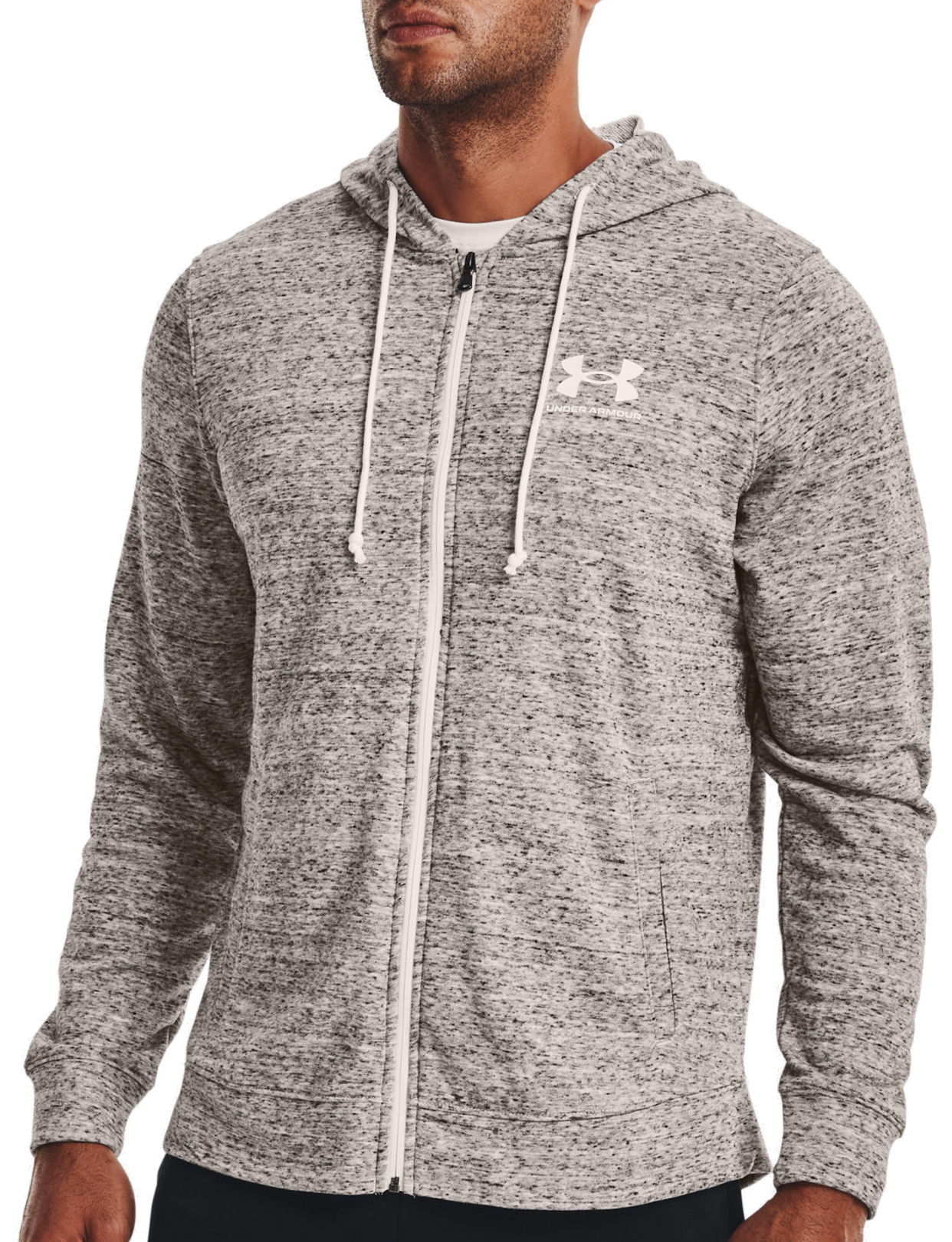 Mikina Under Armour Hoodie Rival Terry Šedá | 1370409-112, 0