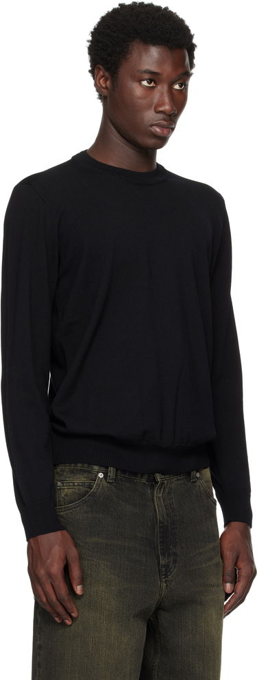 Mikina Stone Island Stone Island Light RWS Geelong Wool Sweatshirt Čierna | K2S15 5100071 S00C4, 1