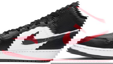 Tenisky a topánky Jordan Air Jordan 1 Mid "Noble Red" GS Čierna | 554725-066, 1