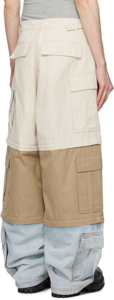 Cargo nohavice VETEMENTS Vetements Deconstructed Triple Cargo Pants Rôznofarebný | UA66PA510S, 2