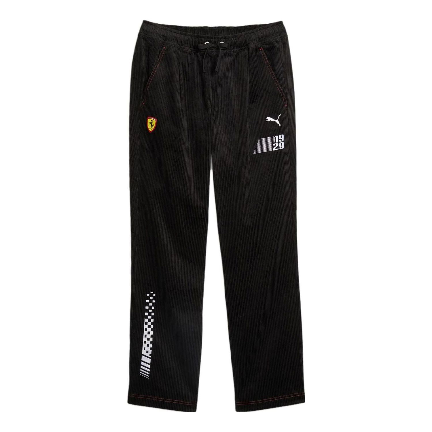 Nohavice Puma Puma x Ferrari Race Garage Crew Pants Čierna | 621121-01, 0