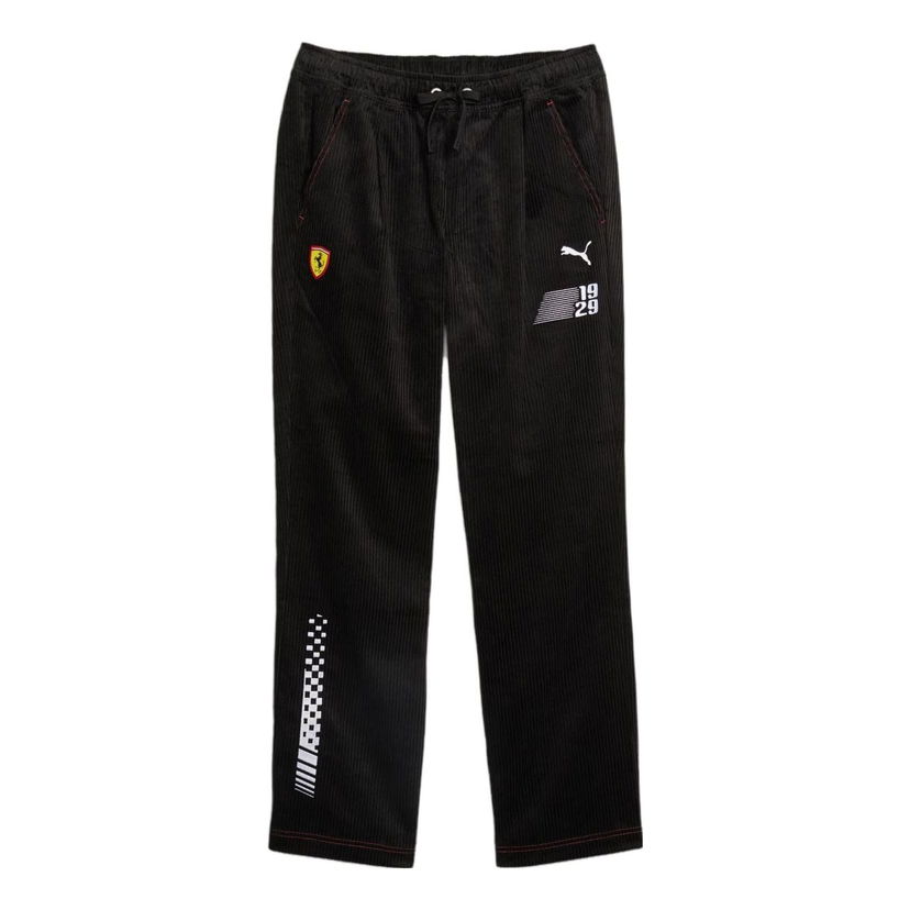 Nohavice Puma Puma x Ferrari Race Garage Crew Pants Čierna | 621121-01