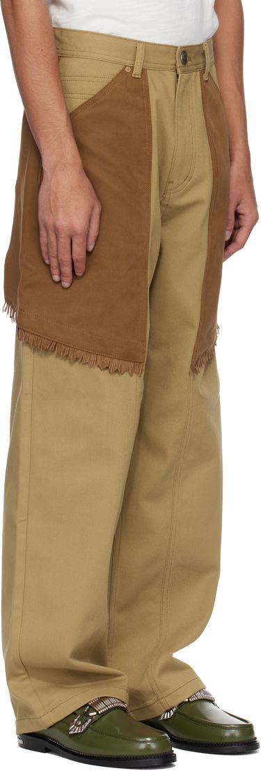 Cargo nohavice Andersson Bell Andersson Bell Cowboy Wrap Jeans Béžová | apa784m, 1