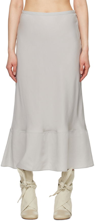 Sukňa LEMAIRE Lemaire Bias-Cut Maxi Skirt Šedá | SK1023 LF1126, 0