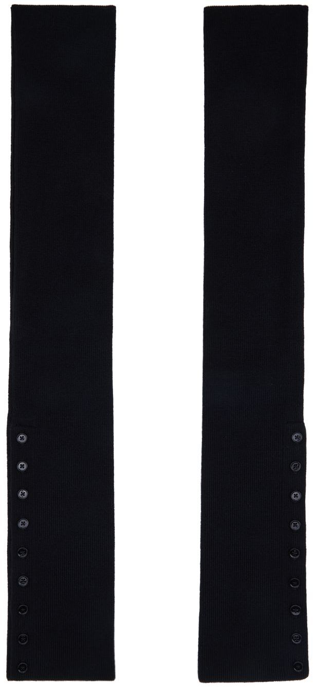 Rukavice LEMAIRE Lemaire Buttoned Leg Warmers Čierna | KN659 LK087, 0