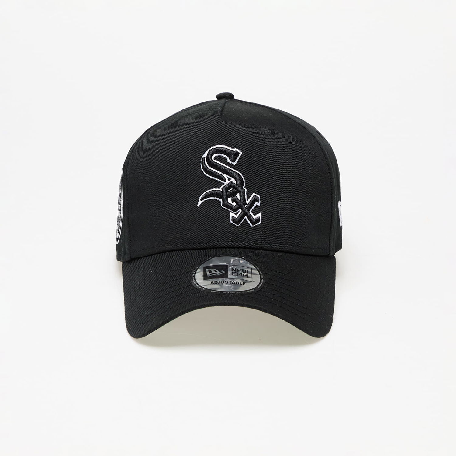 Šiltovka New Era Chicago White Sox World Series Patch 9FORTY E-Frame Adjustable Cap Čierna | 60422501, 0