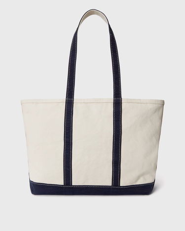 Tote bag Polo by Ralph Lauren Polo Ralph Lauren Canvas Tote Bag Navy | 405974612001, 1