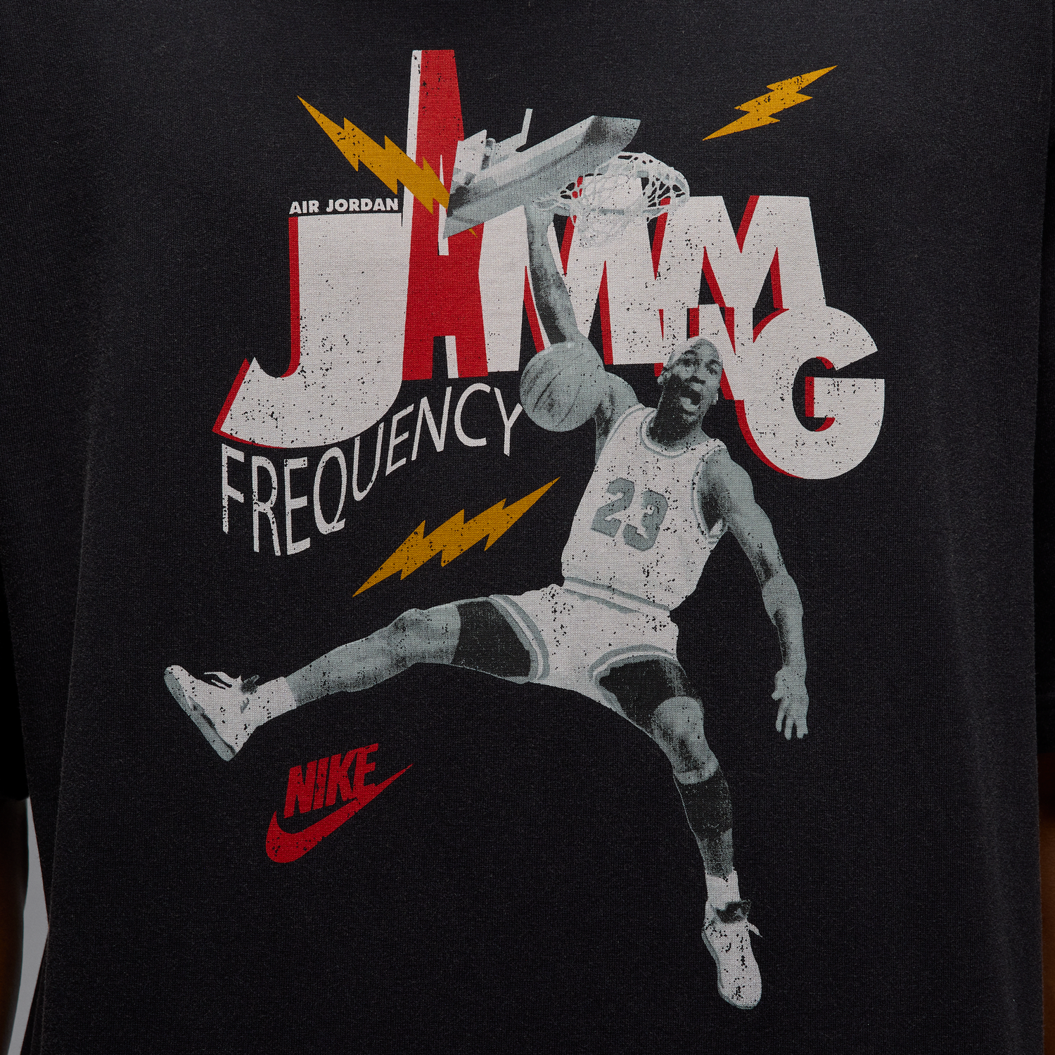 Tričko Jordan Jordan Brand Jamming Frequency T-Shirt Čierna | HJ2929-010, 1