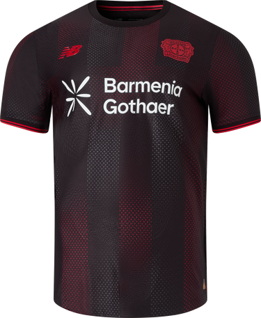 Dres New Balance Bayer 04 Leverkusen Home Jersey 2025/26 Čierna | mt230540-hme, 2