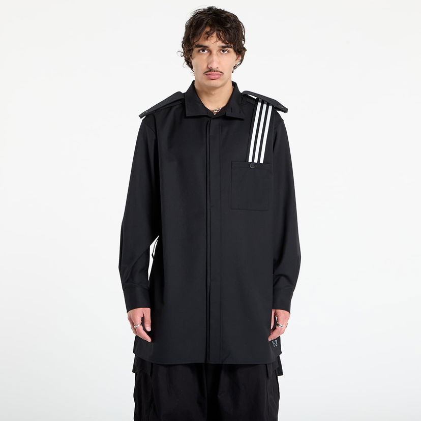 Košeľa Y-3 Y-3 Rw Overshirt Čierna | JX7295