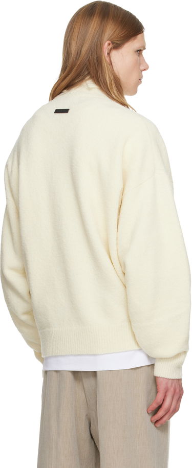 Sveter Fear of God Wool Split High Neck Sweater Biela | FG25FW20-209WBO-051, 2