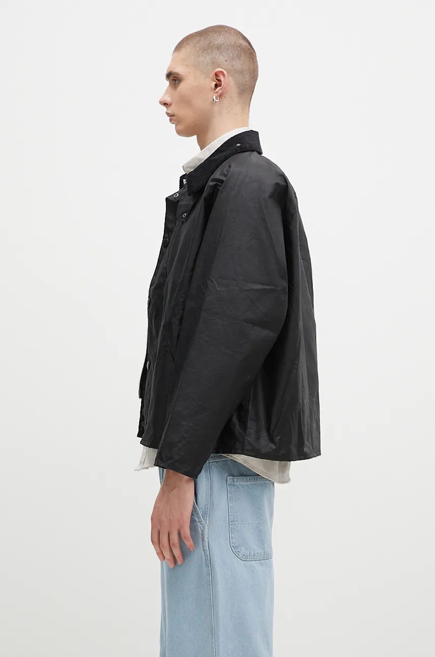 Vetrovka Barbour Transport Wax Jacket Čierna | MWX1678, 1