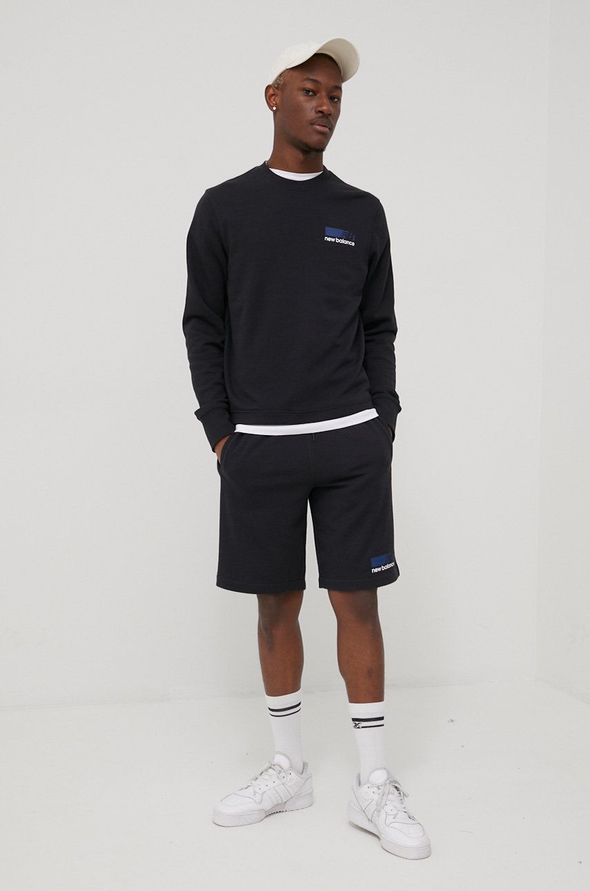 Šortky New Balance Shorts MS21900BM Čierna | MS21900BM, 0