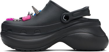 Oblečenie Balenciaga Balenciaga Crocs Edition Jibbitz Mules Čierna | 720762 W0FOW, 2
