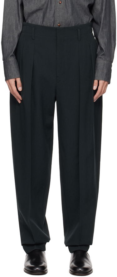 Nohavice LEMAIRE Lemaire Tapered Trousers Zelené | PA1042 LF1123, 0