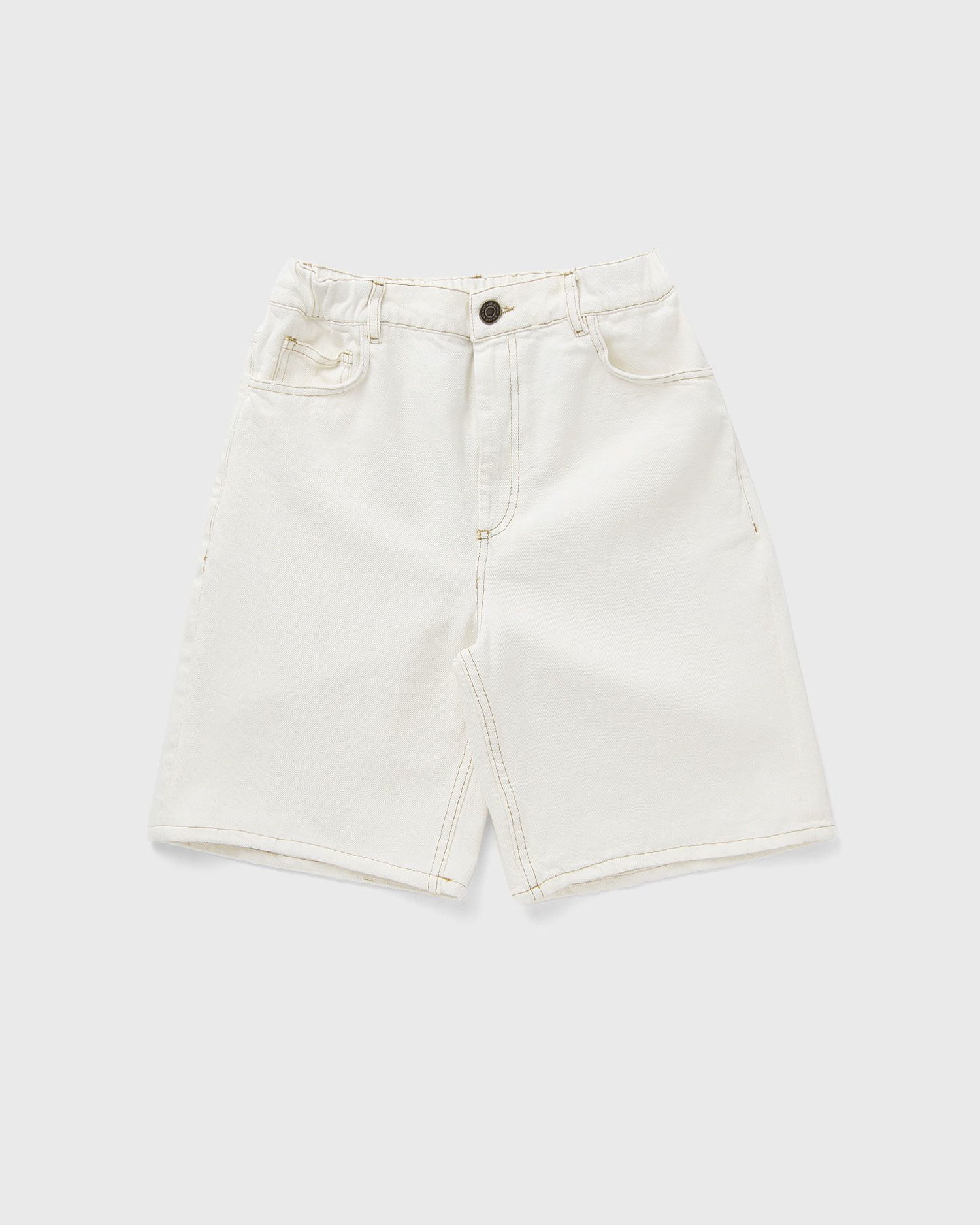 Šortky American Vintage Jozstreet Denim Shorts Biela | JOZ09AE25-OFF-WHITE, 1