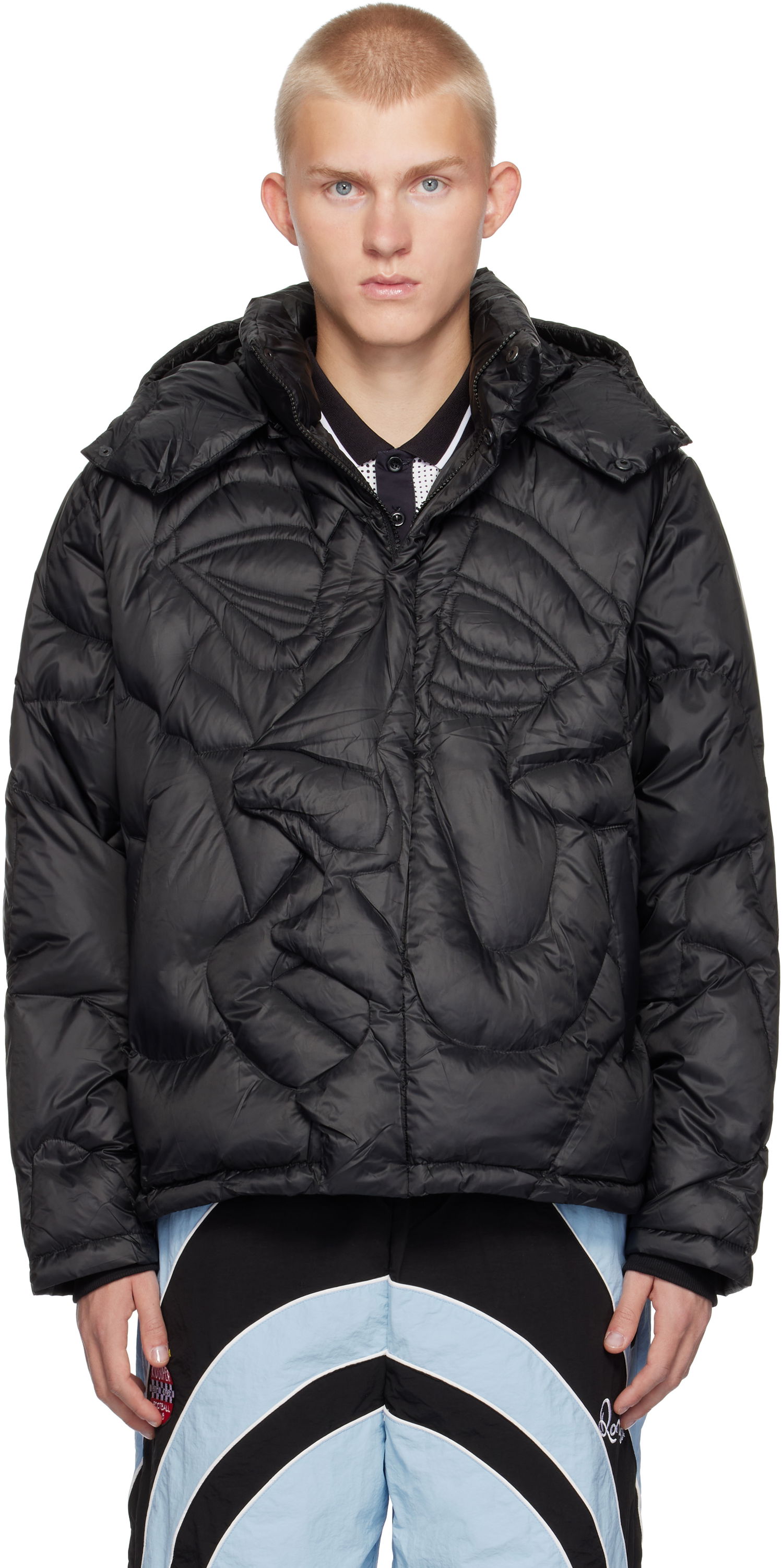 Prešívaná bunda KidSuper Down Jacket Čierna | AW24-OW-15, 0