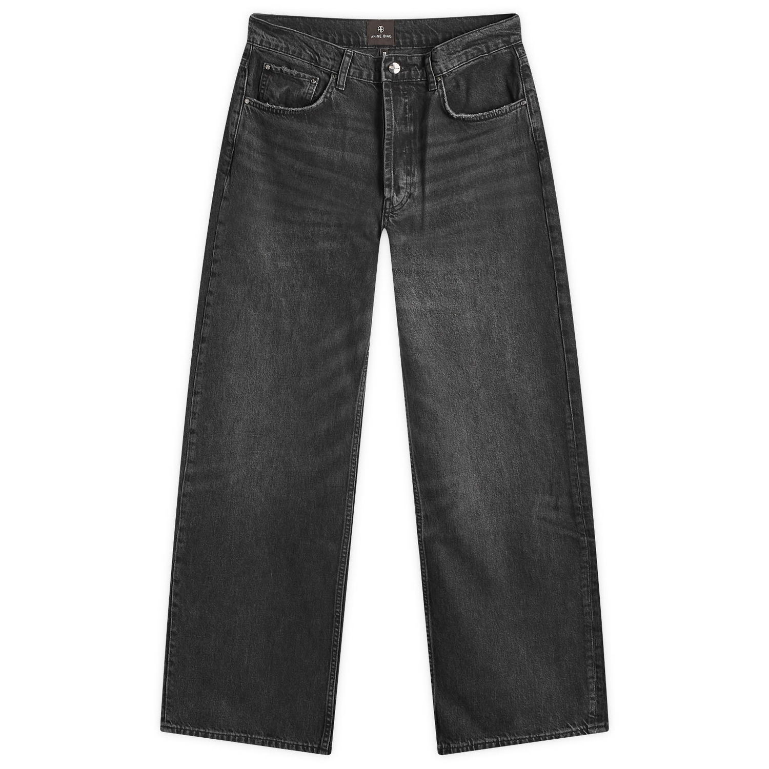 Džínsy Anine Bing Manon Dark Grey Denim Jeans 26" Čierna | A-06-10593-WHG21, 1