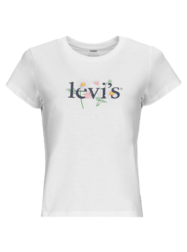 Tričko Levi's GRAPHIC AUTHENTIC TSHIRT Biela | A6126-0008