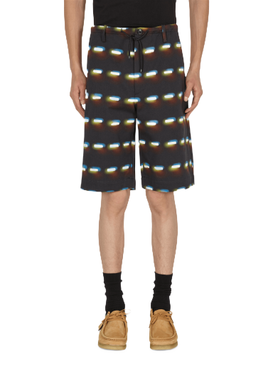 Šortky Dries Van Noten Len Lye Penny Shorts Čierna | 211-20931-2024 900