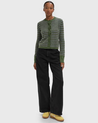 Sveter envii Striped Long Sleeve Cardigan Zelené | E25300028-CLR002348, 1